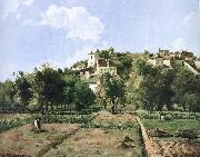 Camille Pissarro Pang plans Schwarz, secret garden homes Spain oil painting artist